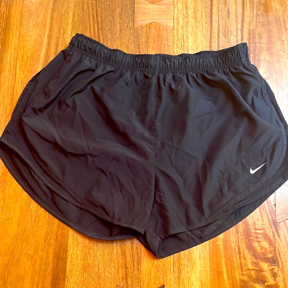All Black Nike Dri-Fit Shorts